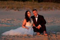 romantyczne sesje ślubne na plaży o wschodzie słońca, fotograf ślubny Puck