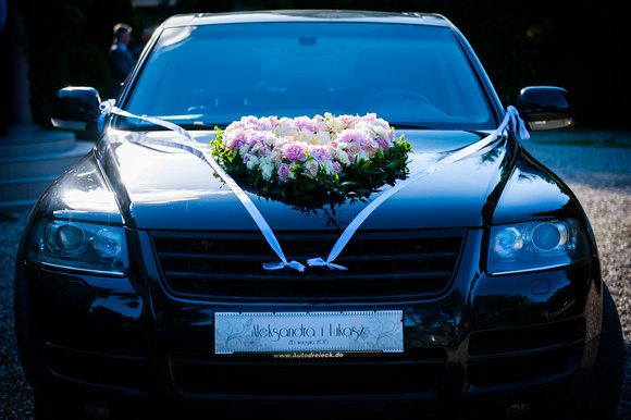 Samochód do ślubu Pary Młodej