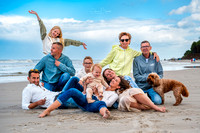 ❤️ Piękne zdjęcia z sesji rodzinnej na plaży w Dębkach