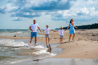 fotograf rodzinny  Dębki, fotograf rodzinny Puck,  sesja rodzinna nad morzem w Dębkach, fotograf Łeba