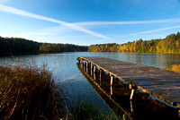 Jezioro Dobre jesień
