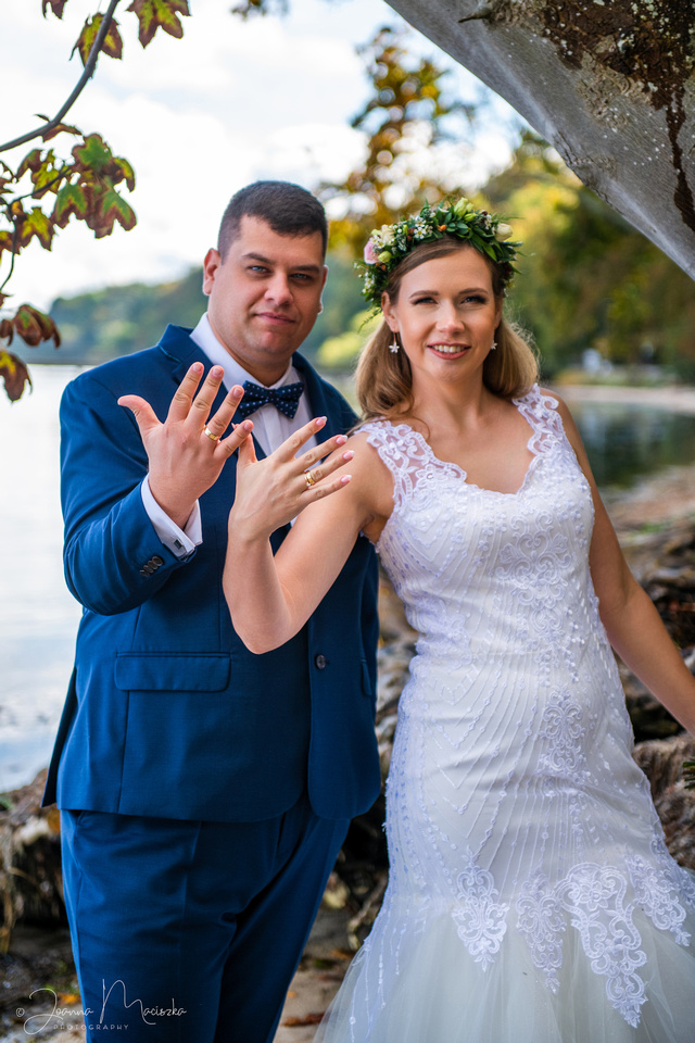 Sesja ślubna w Rzucewie fot Joanna Maciszka, fotograf ślubny pomorskie