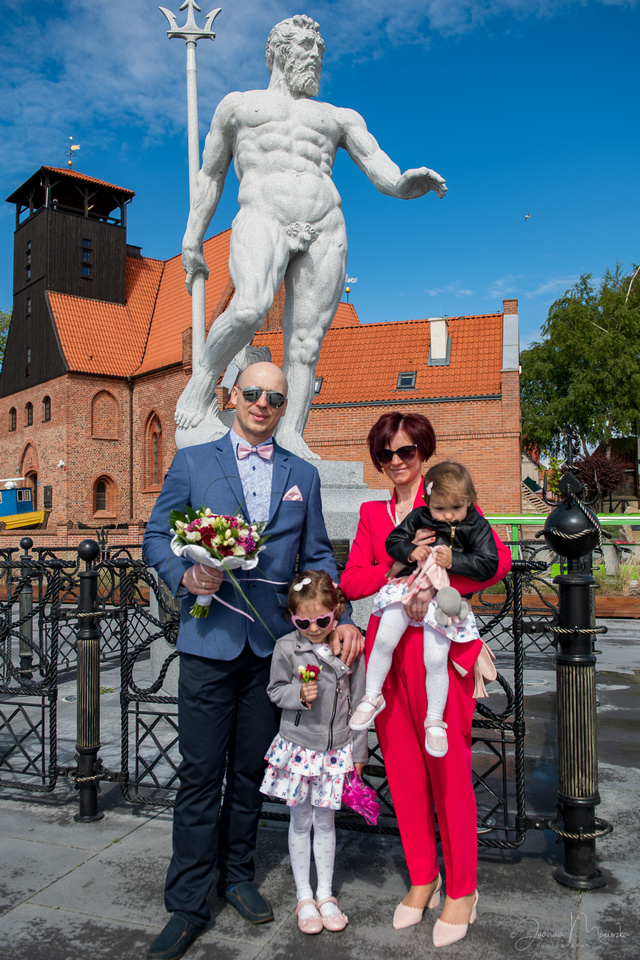 Ślub cywilny w Helu, fotograf ślubny Joanna Maciiszka
