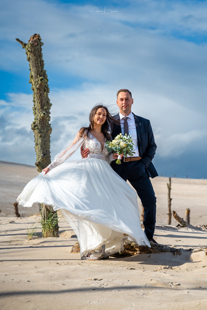 fotograf ślubny Dębki Joanna Maciszka