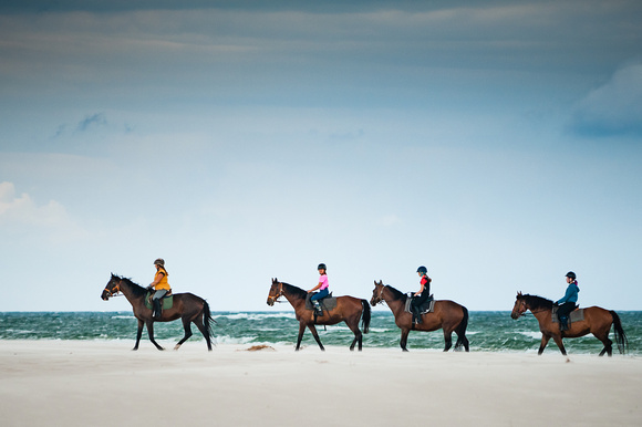 jazda konna na plaży, fotograf Dębki, fotografia rodzinna Dębki, fotograf rodzinny pomorskie