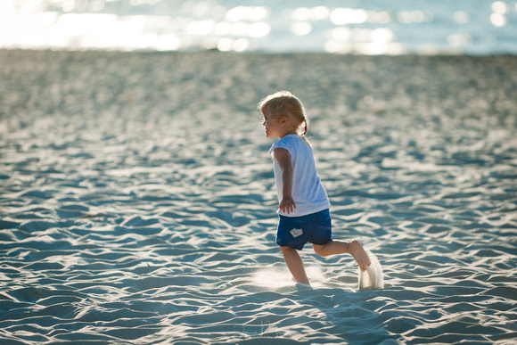 Sesja rodzinna na plaży w Dębkach