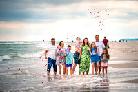 rodzinna sesja zdjęciowa nad morzem w Dębkach
