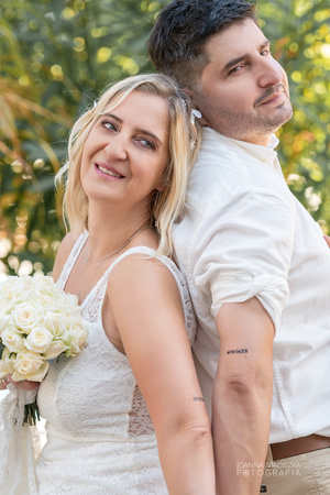 ślub w plenerze nad morzem w Juracie w hotelu Bryza