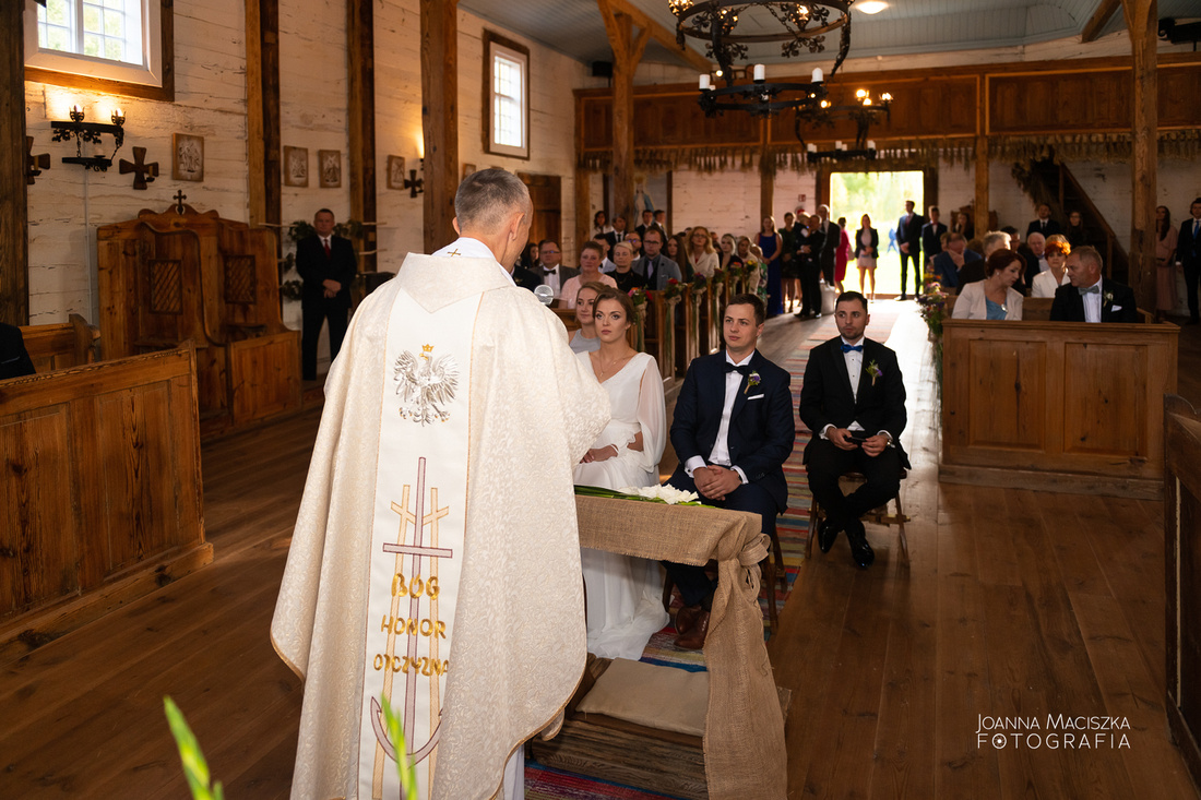 Ceremonia ślubna w Ziołowym Zakątku na Podlasiu