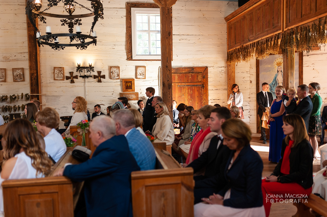 Ceremonia ślubna w Ziołowym Zakątku na Podlasiu