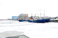 Zimowe zdjęcia z Władysławowa port rybacki