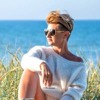 piękna małżeńska sesja zdjęciowa na plaży w Dębkach