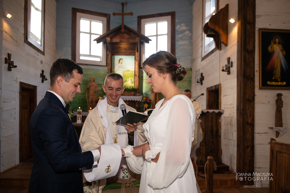 Ceremonia ślubna w Ziołowym Zakątku na Podlasiu